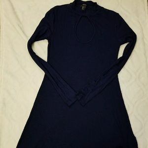 Long sleeve Blue dress